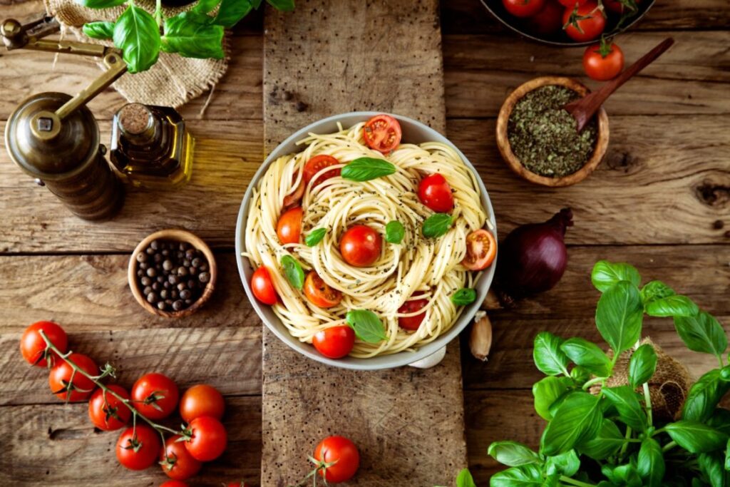 Menu italien : Composition d’un repas italien typique gastro 1