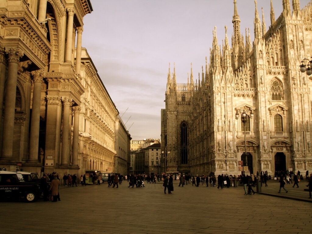 Milan, la capitale de la mode. milan